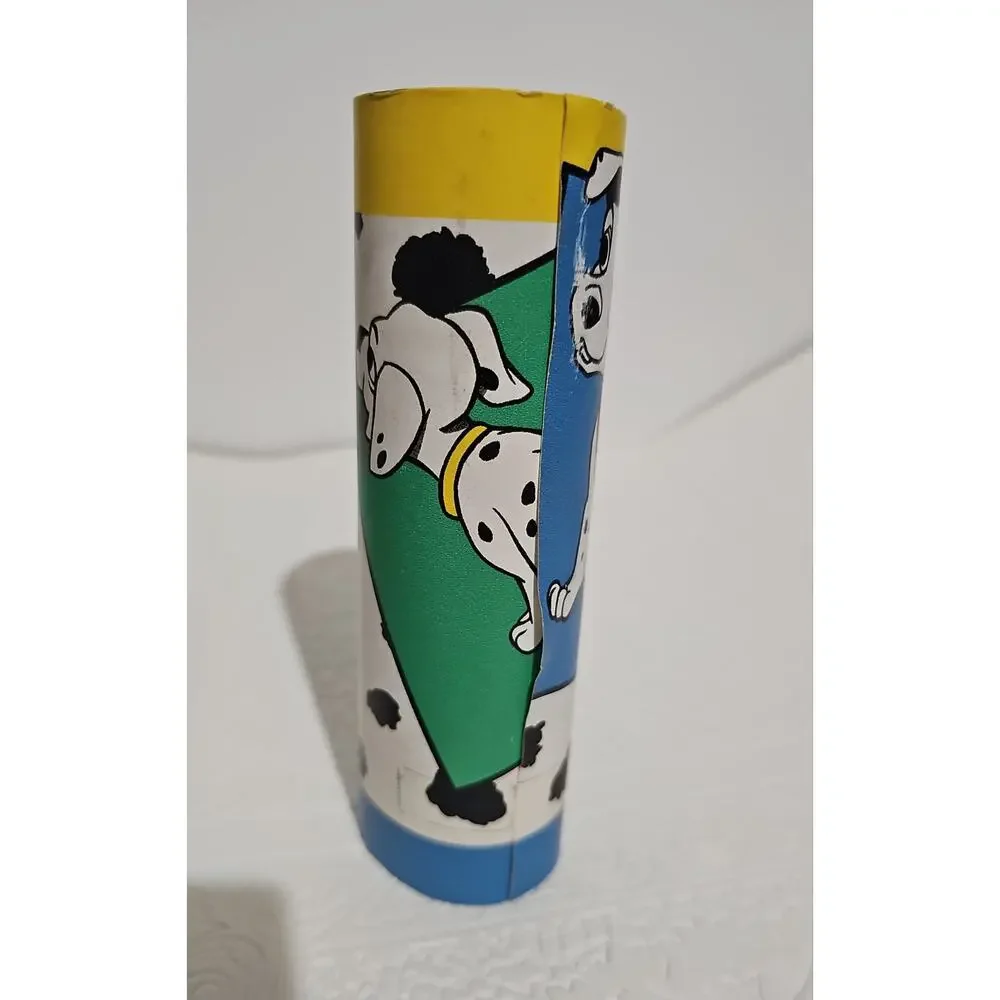 Vintage Disney 101 Dalmatians Border Wallpaper 90s Yellow Blue Red